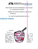 Practica yogurt
