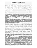 CONTRATO DE ALQUILER DE CASA