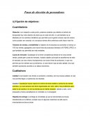 Eleccion de proveedores