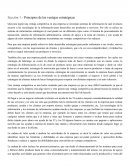 Principios de las ventajas estratégicas (Síntesis).