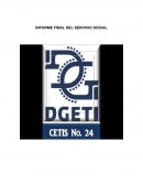 INFORME FINAL DEL SERVICIO SOCIAL.