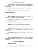 ORGANIZACION EMPRESARIAL.