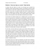 Reflexión. “Cómo leer mejor en voz alta”. Felipe Garrido