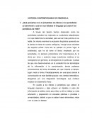 HISTORIA CONTEMPORANEA DE VENEZUELA