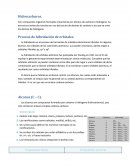 Proceso de hibridación de orbitales.
