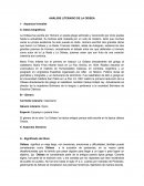 ANÁLISIS LITERARIO DE LA ODISEA