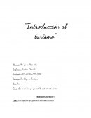 Tema: Los impactos que general la actividad turística.