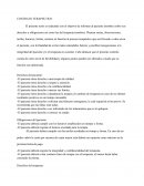 Ejemplo de contrato terapeutico