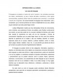 Introducción a la lógica. Los usos del lenguaje