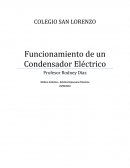 Funcionamiento de un Condensador Eléctrico