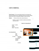 Ejemplo de carta comercial