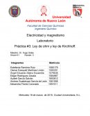 Electricidad y magnetismo Practica 3