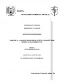 Principales causas de disfunción de cáteter Tenckhoff en el periodo julio-diciembre 2015