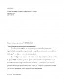 Nombre Asignatura: Gestión de la Prevención de Riesgos.