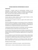 HISTORIA MONETARIA CONTEMPORANEA DE BOLIVIA.