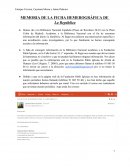 MEMORIA LA REPÚBLICA.