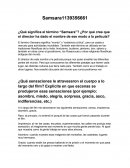 Samsara - Cuestionario.