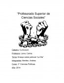 Tema: Ensayo sobre película “La Ola”