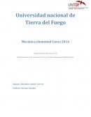 Determinación de la aceleración de la gravedad mediante un péndulo simple.
