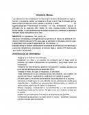 No al abuso. VIOLENCIA SEXUAL