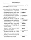 EXAMEN ESPAÑOL PRIMER BIMESTRE.