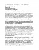 Algoritmo del diagnóstico de la anemia ferropriva