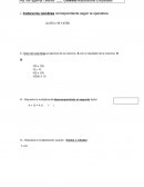 Prueba de matetematicas 5° año dobles y mitades.