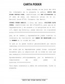 EJEMPLO DE CARTA PODER.