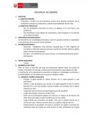 VIOLENCIA DE GENERO TEMA PARA FACILITADORAS EN ACCION REFORZAMIENTO