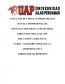 AUDITORIA OPERATIVA Y ADMINISTRATIVA