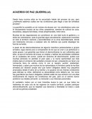 Acuerdo de paz (Guerrilla)