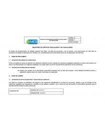 MUESTREO DE EPÍFITAS VASCULARES Y NO VASCULARES. Página 1