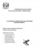 Las finanzas corporativas en un entorno macroeconomico