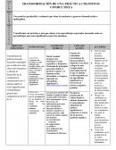 TRANSFORMACIÓN DE UNA PRÁCTICA COGNITIVO-CONDUCTISTA