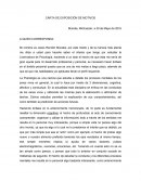 EJEMPLO DE CARTA DE EXPOSICIÓN DE MOTIVOS.