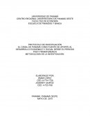 EL CANAL DE PANAMÁ COMO FUENTE DE APORTE AL DESARROLLO ECONÓMICO Y SOCIAL DESDE EL PERIODO POST-TRANSFERENCIA