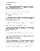 GUIA DE PROBLEMAS Nº 1 COMBUSTIÓN