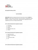 Acta de entrega y recepción de archivo