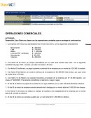 Contabiliza operaciones comerciales en Libro Diario..