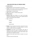 ANALISIS ESTRCTURAL DE PRISION VERDE