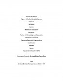 Teorías del Aprendizaje y la Educación