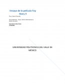 Pelicula toy story 3 ensayo