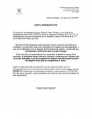 CARTA FINIQUITO (TIEMPO DETERMINADO).CARTA INDEMNIZACION