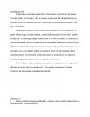 El desarrollo de este trabajo colaborativo se basa sobre la transición del Marketing a través del tiempo,