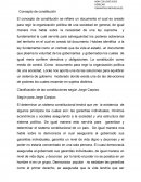 Concepto de constitución.