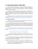 LA RELACION JURIDICO-TRIBUTARIA