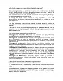 ¿En dónde cree que se encuentra el éxito de la empresa?