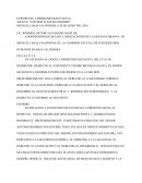 Respuesta a la queja sobre presuntas violaciones de derechos en la escuela: Informe justificado