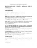 Componentes de estructura organizacional