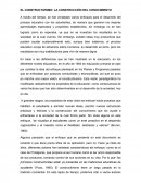 EL CONSTRUCTIVISMO: LA CONSTRUCCIÓN DEL CONOCIMIENTO